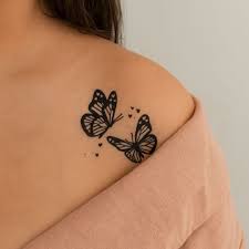 Fjärils tatuering, Butterfly tatto 10