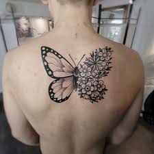 Fjärils tatuering, Butterfly tatto