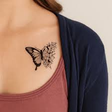 Fjärils tatuering, Butterfly tatto