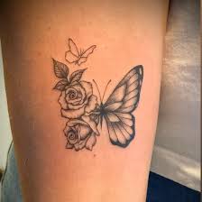 Fjärils tatuering, Butterfly tatto