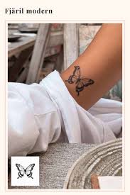 Fjärils tatuering, Butterfly tatto