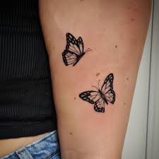 Fjärils tatuering, Butterfly tatto