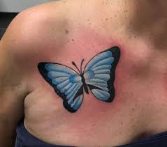 Fjärils tatuering, Butterfly tatto
