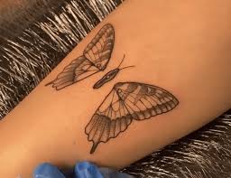 Fjärils tatuering, Butterfly tatto