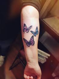 Fjärils tatuering, Butterfly tatto