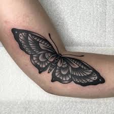 Fjärils tatuering, Butterfly tatto