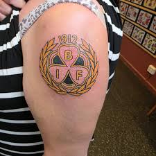 Brynäs tatuering. Brynäs tattoo.