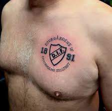 Djurgården tatuering