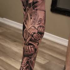 Karl alfred tatuering, Popeye tattoo.