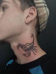 Skorpion tatuering, Scorpion tattoo.