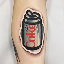 Coca cola tatuering, Coca cola tattoo.