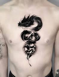 Drak, Drake tatuering, Dragon tattoo.