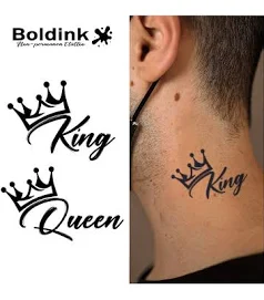 Kung tatuering, King tattoo.