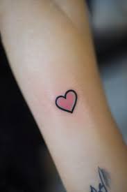 Hjärtan tatuering, Heart tattoo.