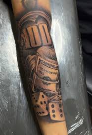 Pengar tatuering, Money tattoo.