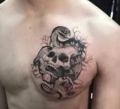 Orm, ormar tatuering, Snake, snakes tattoo.