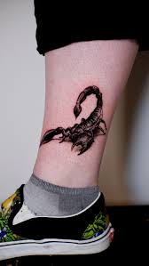 Skorpion tatuering, Scorpion tattoo.