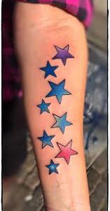 Stjärna, Stjärnor tatuering, star, stars tattoo.