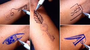 Symbol tatuering, symbol tattoo.