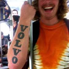 Volvo tatuering, volvo tattoo.