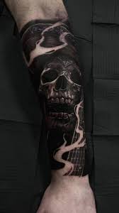 Dö skallar tatuering, Death skull tattoo