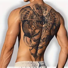 Kung tatuering, King tattoo.