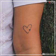 Hjärtan tatuering, Heart tattoo.