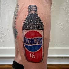 Pepsi tatuering, pepsi tattoo.