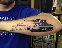 pansarvagn, Stridsvagnar, militär fordon tatuering, tank, tanks tattoo.