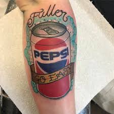 Pepsi tatuering, pepsi tattoo.