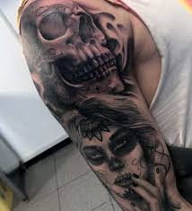 Dö skallar tatuering, Death skull tattoo