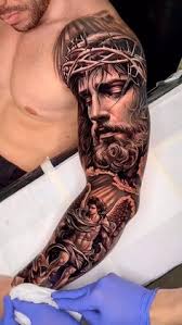 Gud tatuering, God tattoo.