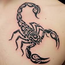 Skorpion tatuering, Scorpion tattoo.