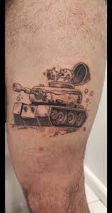 pansarvagn, Stridsvagnar, militär fordon tatuering, tank, tanks tattoo.