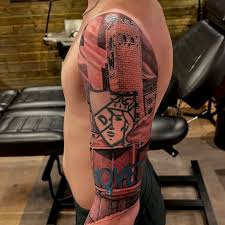 Djurgården tatuering