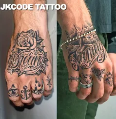 Kung tatuering, King tattoo.