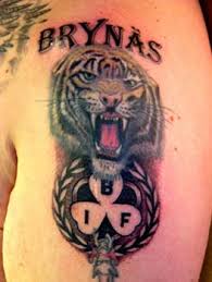 Brynäs tatuering. Brynäs tattoo.