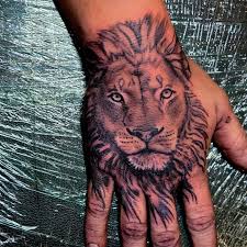 Lejon, tatuering, lion tattoo.