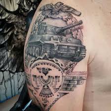 pansarvagn, Stridsvagnar, militär fordon tatuering, tank, tanks tattoo.