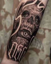 Dö skallar tatuering, Death skull tattoo
