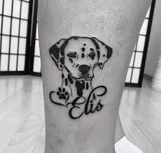 Dalmatin tatuering, Dalmatin tattoo.