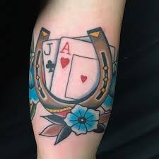 Black jack tatuering, Black jack tattoo.