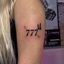 Lucky NR 7 tatuering, Lucky NR 7 Tattoo.