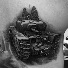 pansarvagn, Stridsvagnar, militär fordon tatuering, tank, tanks tattoo.