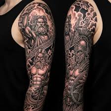 Gud tatuering, God tattoo.