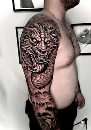 Drak, Drake tatuering, Dragon tattoo.