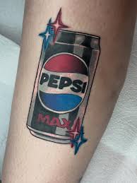 Pepsi tatuering, pepsi tattoo.
