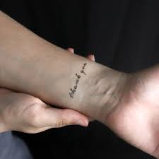 Thanky you tatuering, tattoo.