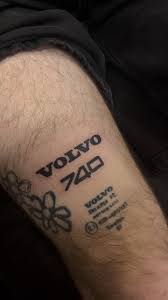 Volvo tatuering, volvo tattoo.