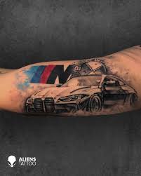 BMW tatuering, BMW tattoo.